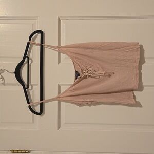 Aeropostale Tie up tank top cropped